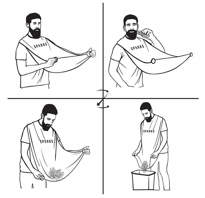 Sparks® Beard Bib