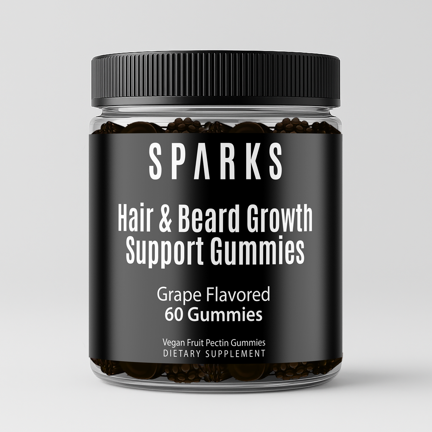 Sparks® Hair & Beard Growth Support Gummies