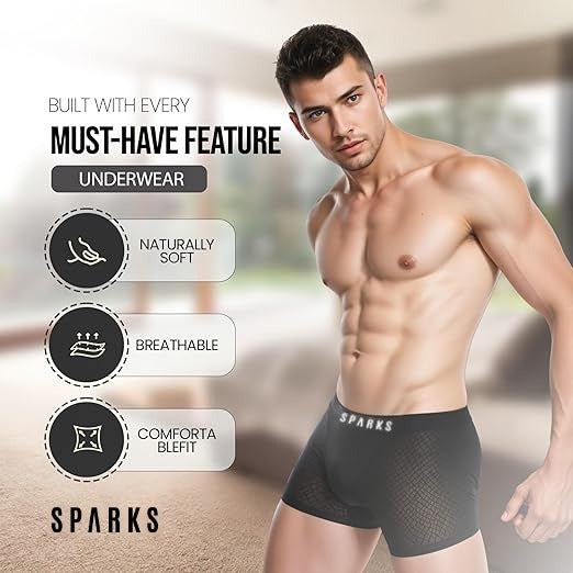4pcs BAMBOO FIBRE BOXER